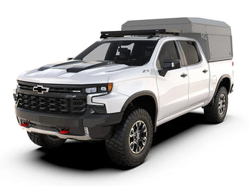 Chevrolet Silverado 3rd/4th Gen (2013-Current) Cab Over Camper Slimline II Rack Kit - Brixton 4x4 - Buy Online Now!